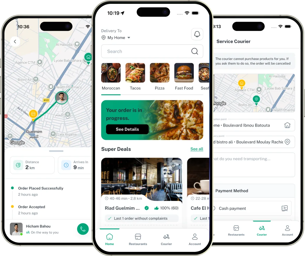Drayk App Mockups